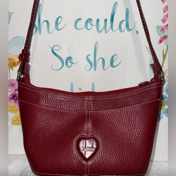 Brighton Red Shoulder Bag - Picture 9 of 10